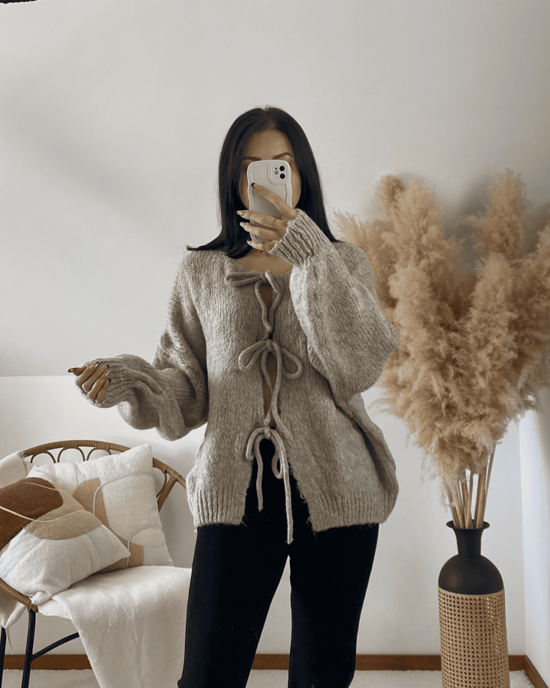 Chunky knit vest