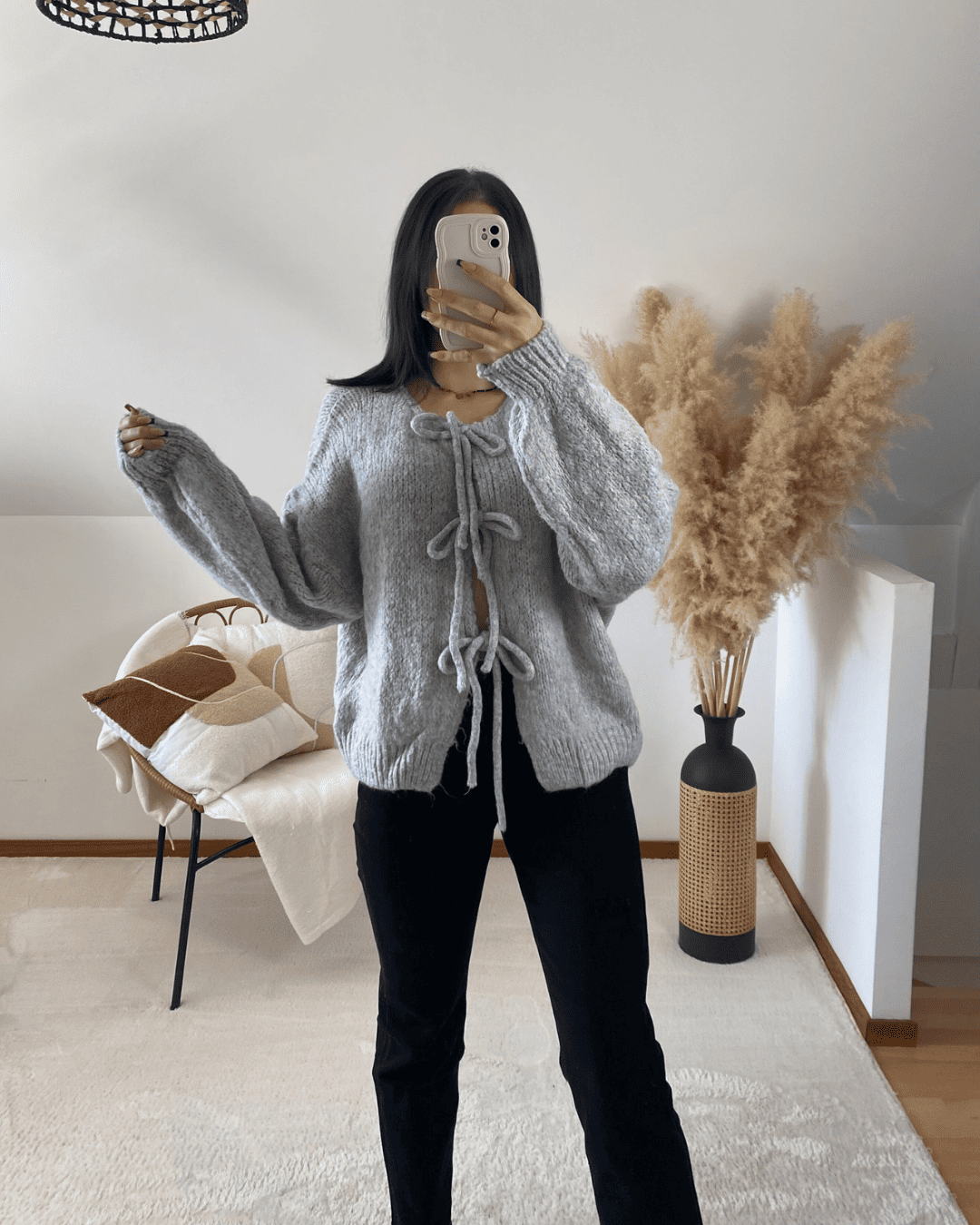 Chunky knit vest