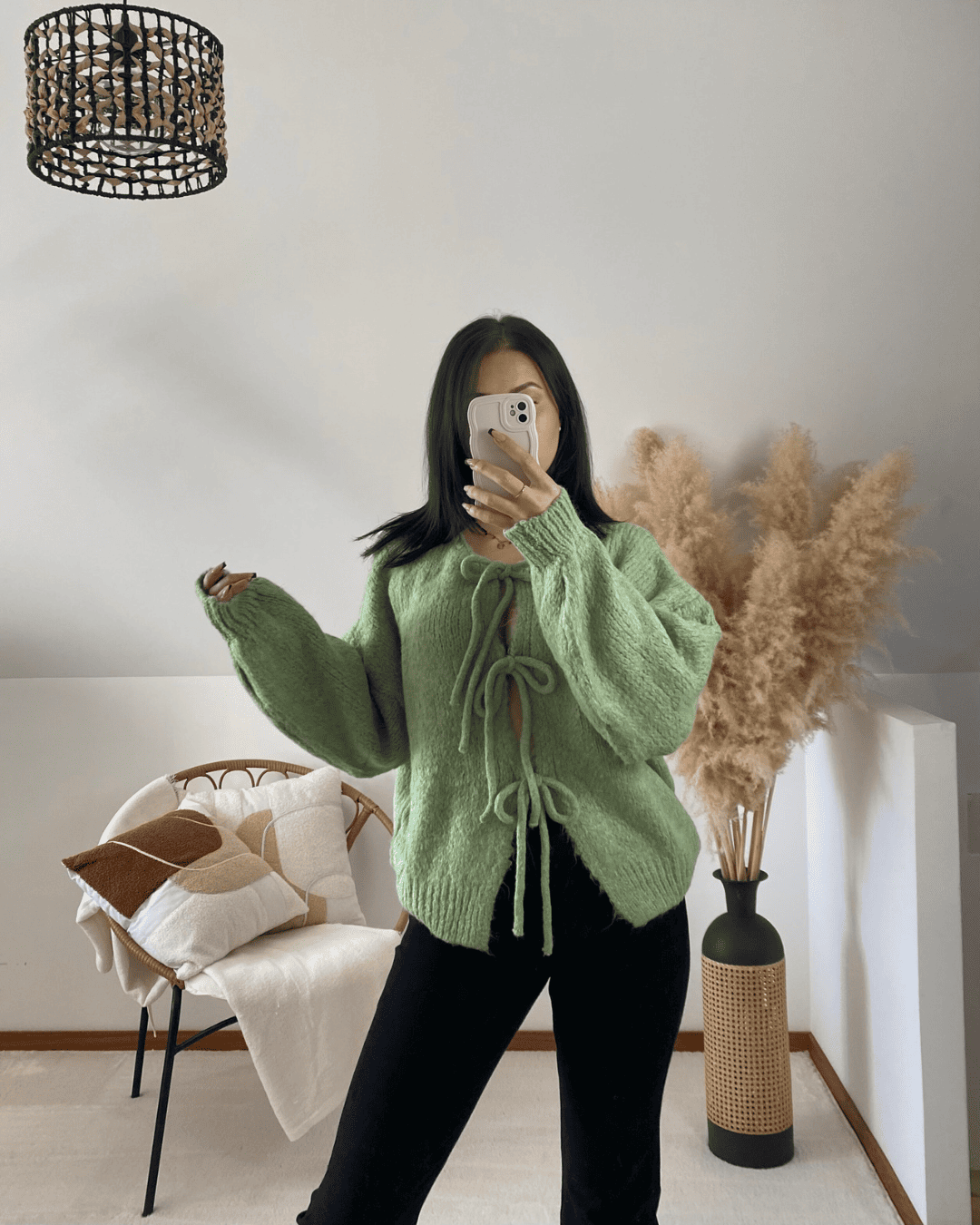Chunky knit vest