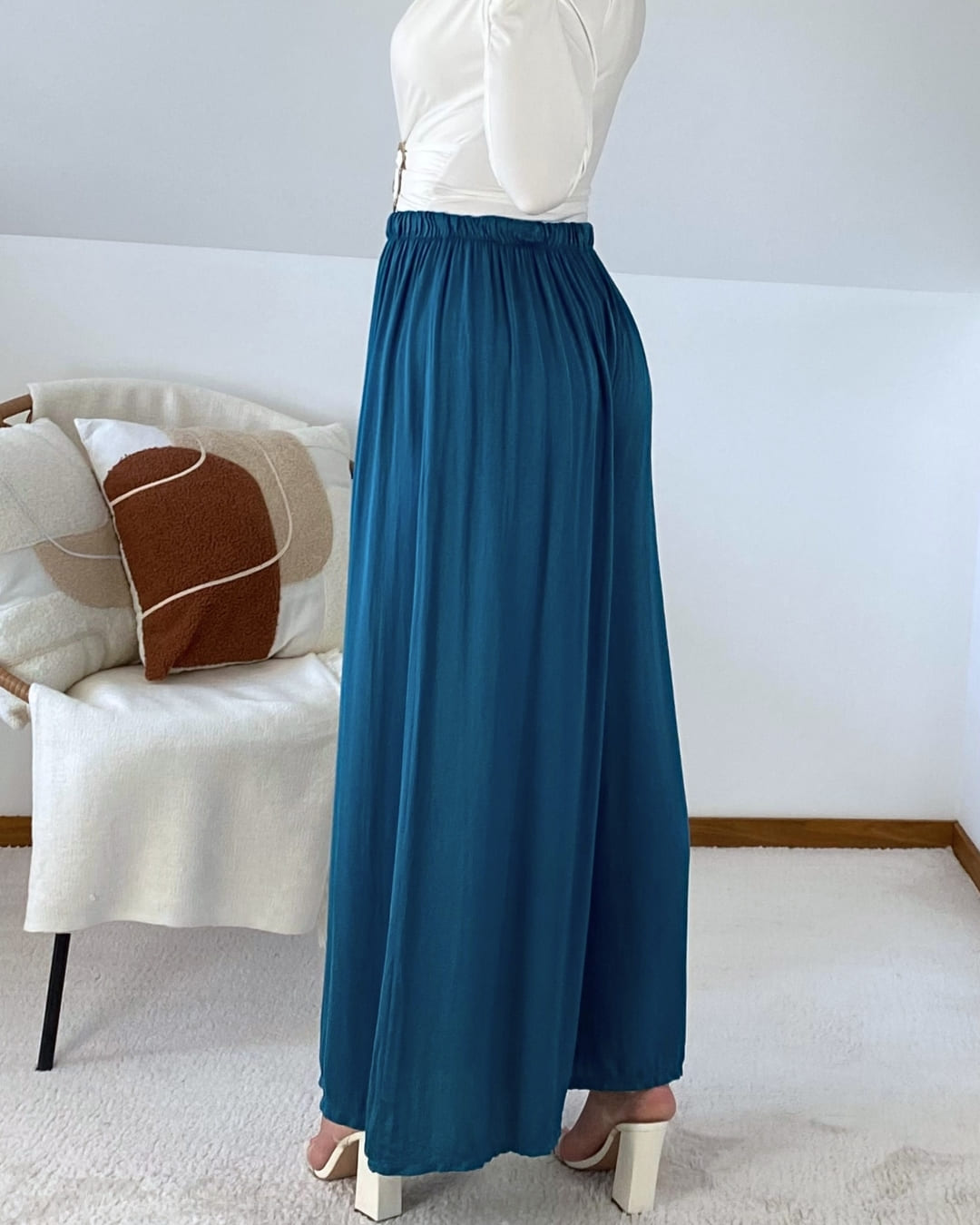 Pantalon large et fluide