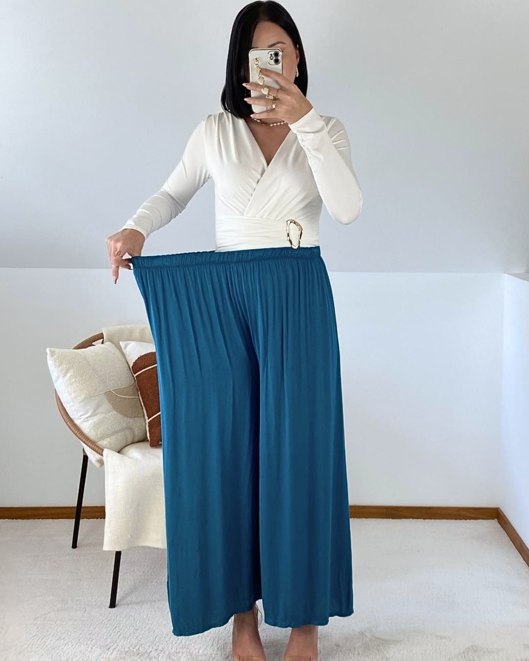 Pantalon large et fluide
