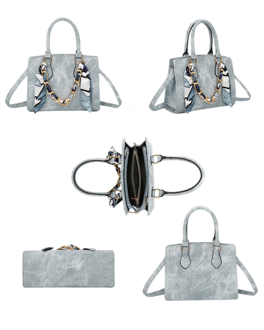 Sac à main avec foulard
