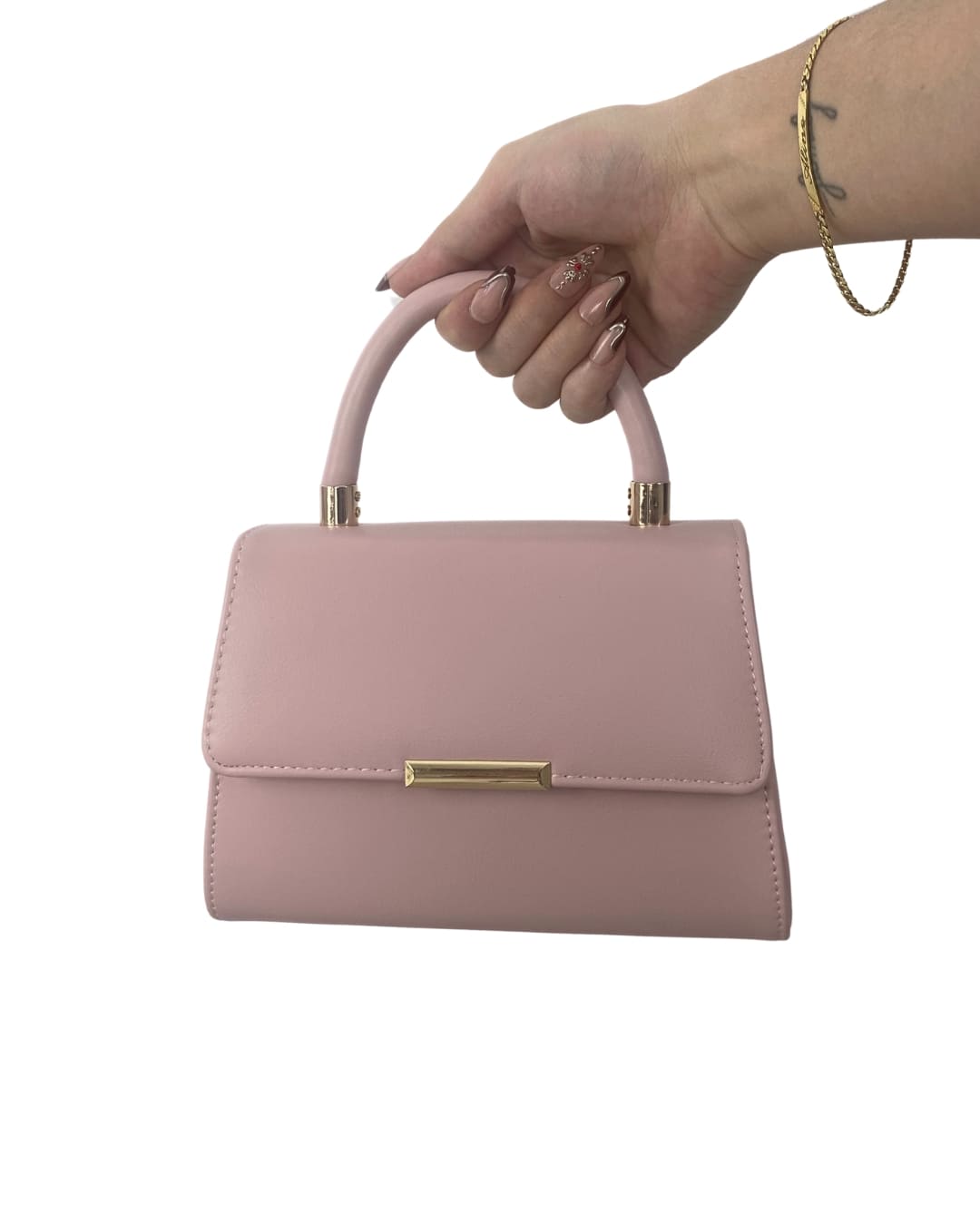 Sac à main détails dorés