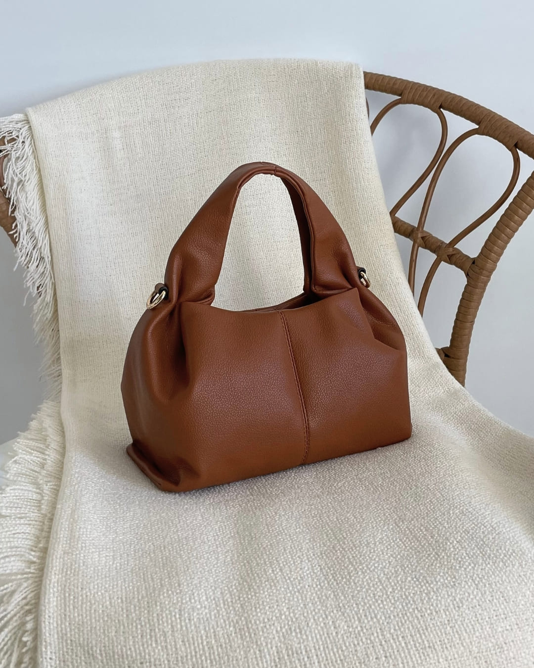 Sac à main forme arrondie
