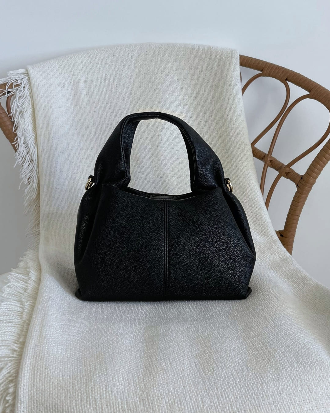 Sac à main forme arrondie