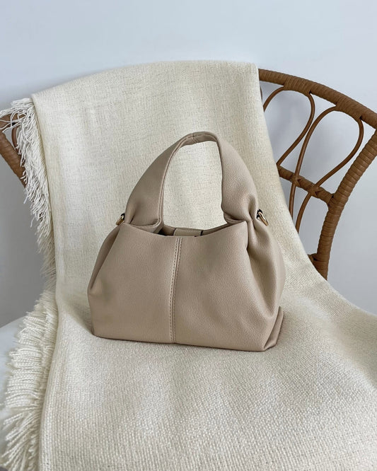 Rounded handbag